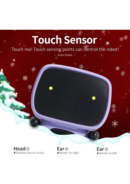 Interaktif Robot Oyuncak Purple
