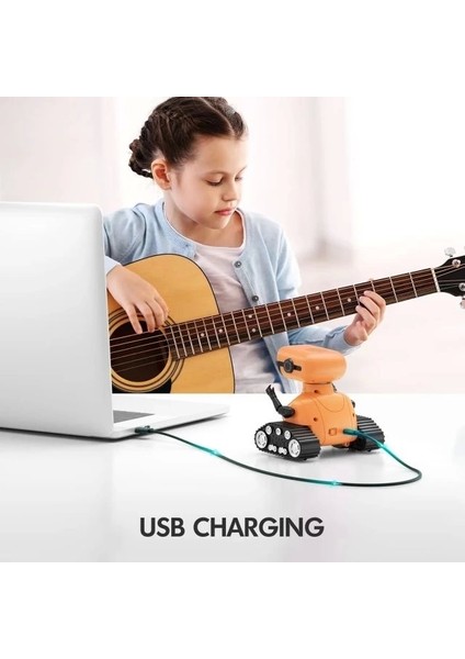 Şarj Edilebilir Robot Oyuncak Orange Standard