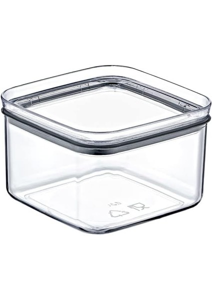Kare Erzak Kabı Bakliyat Kavanozu 3 Lü 0.5 Litre