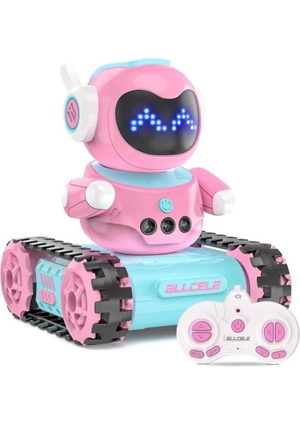 Şarj Edilebilir Robot Oyuncak Blue Pink Pro