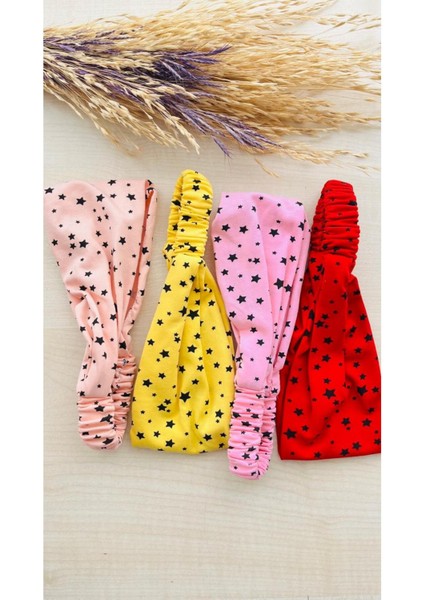 Kız Çocuk 4'Lü Paraşüt Bandana - Saç Bandı fiyatları