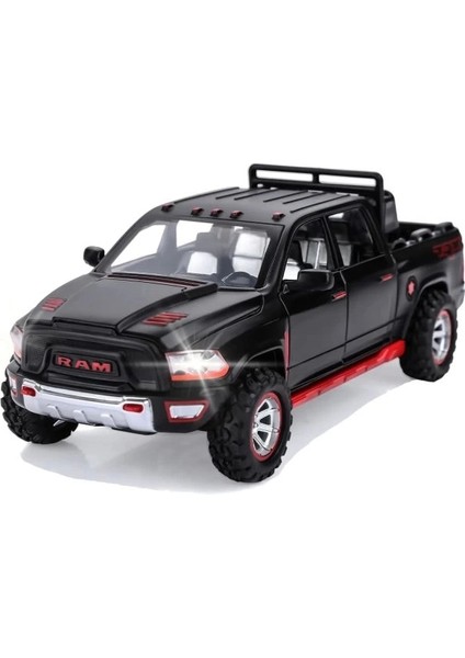 Ram 1500 Kamyonet Pres Döküm Model Arabalar Siyah
