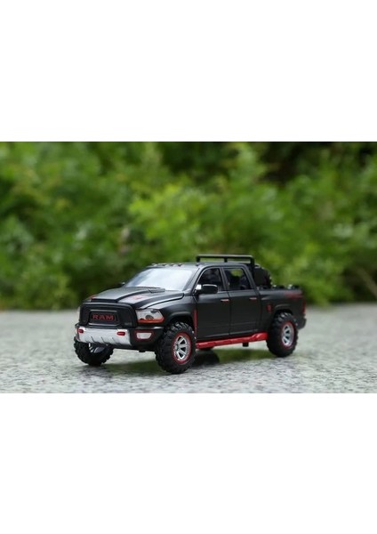 Ram 1500 Kamyonet Pres Döküm Model Arabalar Siyah