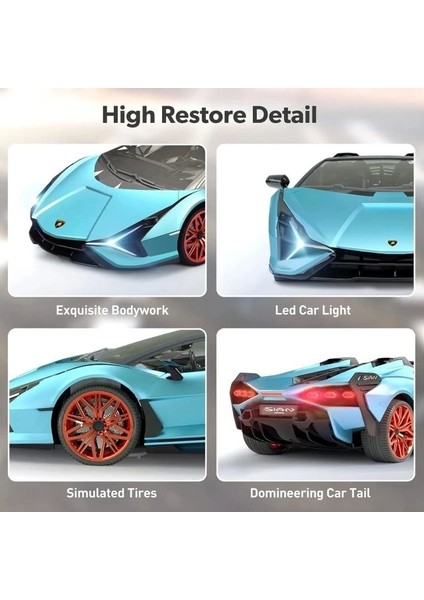 Lamborghini 1:12 Ölçekli Uzaktan Kumandalı Araba Blue fiyatları