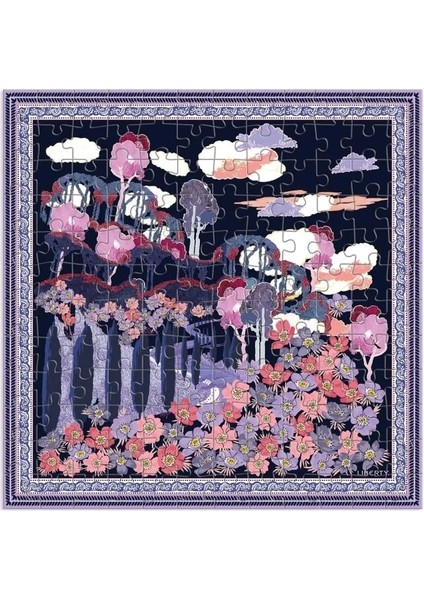 Çiçek Ahşap Puzzle