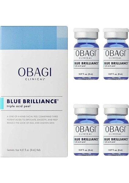 Blue Brilliance Triple Acid Peel 8ml