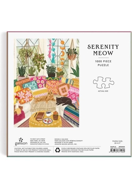 Serenity Kedi Puzzle
