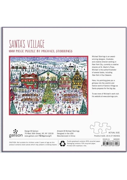 Noel Baba Köyü Puzzle