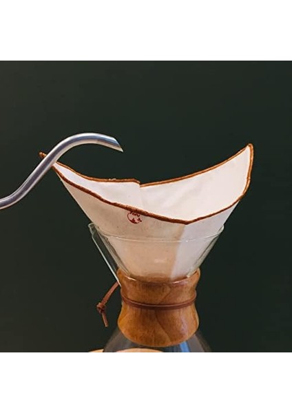 Metrashop Yoga And Food Yıkanabilir, Kumaş, Organik Chemex Kahve Filtresi Ham Pamuk - Ekolojik Filtre Chemex fiyatları