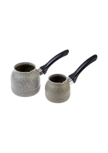 Metrashop Darkstone 2'li Cezve Seti