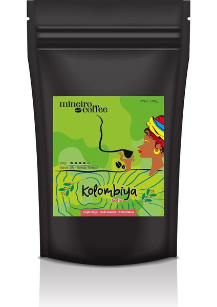 Metrashop Coffee Kolombiya Sofia Single Origin French Press Kahve 250 gr
