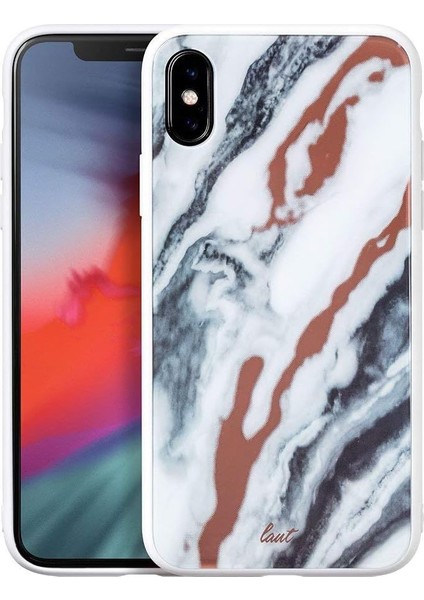 Apple iPhone X/xs Için Mineral Kılıf Tempered Glass, Beyaz