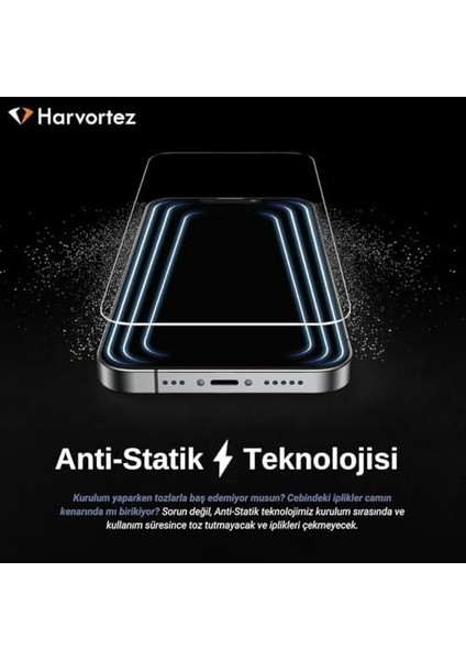 iPhone 14 Pro Uyumlu Cam Ekran Koruyucu, Anti-Statik Özellik Toz Çekmez, Baloncuk Bırakmayan Cam, 5d Ekran, 9h Güç Screen Protector-Hd (Hd Glass) - Ahize Filtreli fiyatları