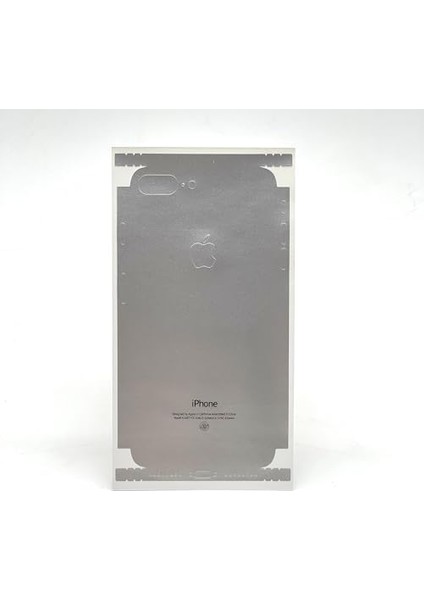 Apple iPhone 7 Plus Uyumlu Tam Koruma Çizilmez 3m Full Body Kaplama (Gri)