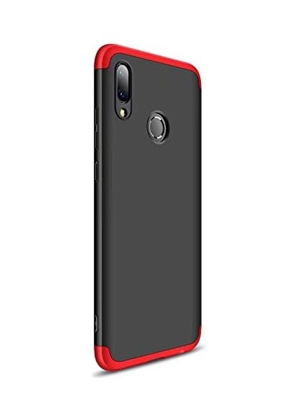 P Smart 2019 Için Kılıf Double Dip 360 Protective Siyah Kırmızı [p Smart 2019 ile Uyumlu Kılıf - Kırmızı] modelleri