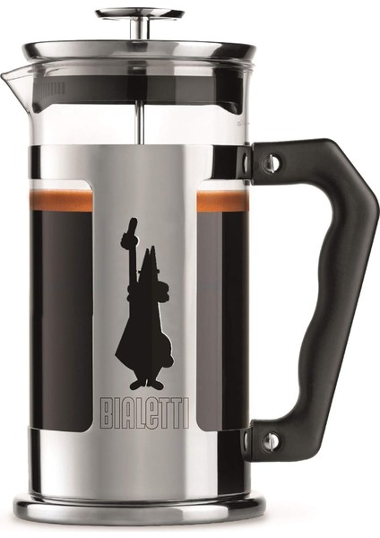 Metrashop 0002390/NW Preziosa French Press Kahve Makinesi, Alüminyum, Çelik