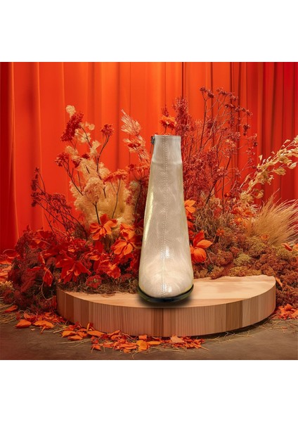 Krıste Bell 9025 Yılan Vizon Bot Kadın Ayakkabı fiyatları