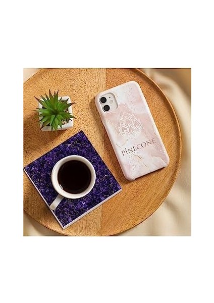 Metrashop Hayat Ağacı, Fatma Ana Eli (Hamsa), Şahmeran Taş Bardak Altlığı Seti - 4 Parça - Dekoratif, Rustik Mutfak Aksesuarı, 10X10 Cm, Kaydırmaz Tabanlı, Şık ve Dayanıklı SC489
