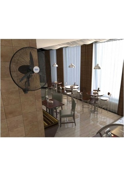 HEF-D650 190W 26 Inç Siyah Alüminyum 3 Kanatlı Sanayi Tipi Duvar Vantilatörü fırsatları
