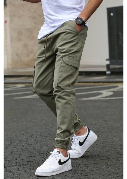 Slim Fit Kargo Cep Jogger Eşofman
