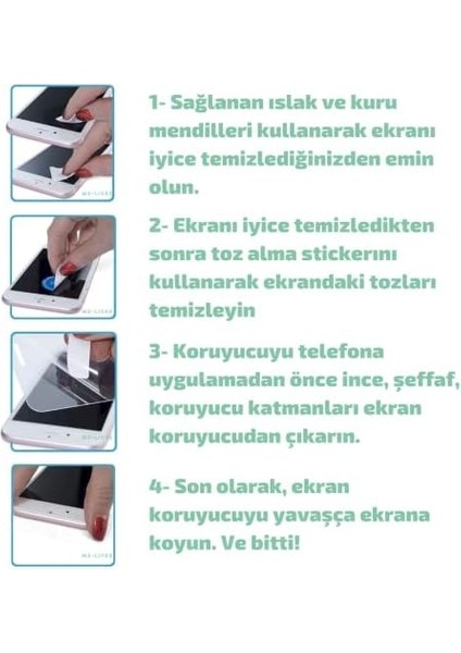 Me-Likee iPhone 15 Pro Max ile Uyumlu 6d Ekran Koruyucu, Anti-Statik, Tam Kaplama, Kolay Kurulum, Kristal Berraklık