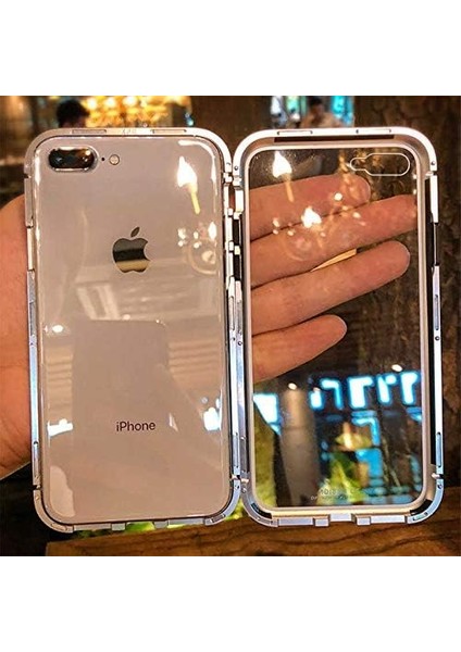Apple iPhone 7 ile Uyumlu Plus Devrim Mavi Cep Telefonu Kılıfı