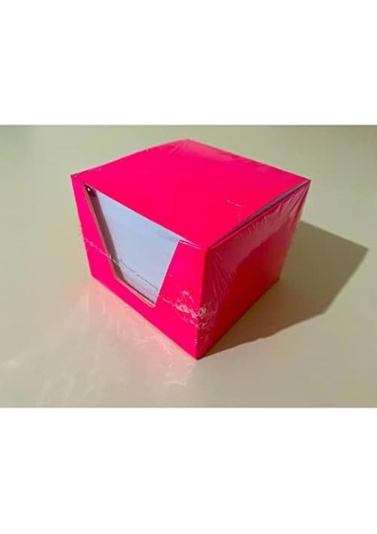 Metrashop Küp Not 10 Paket Küp Blok Not Kağıdı 1 Hamur 8x8 cm