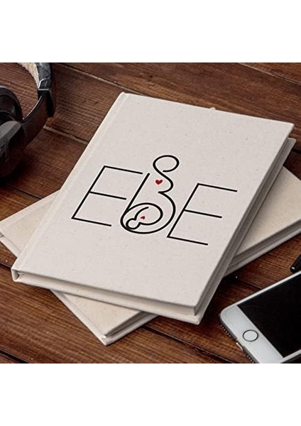 Metrashop Tasarımlı Kanvas Defter