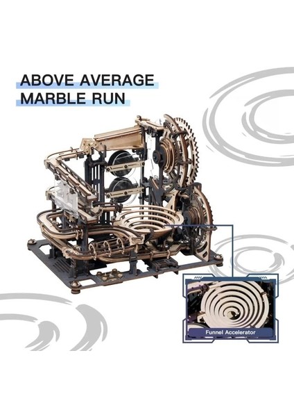 3D Ahşap Puzzle Mekanik Dişli Model