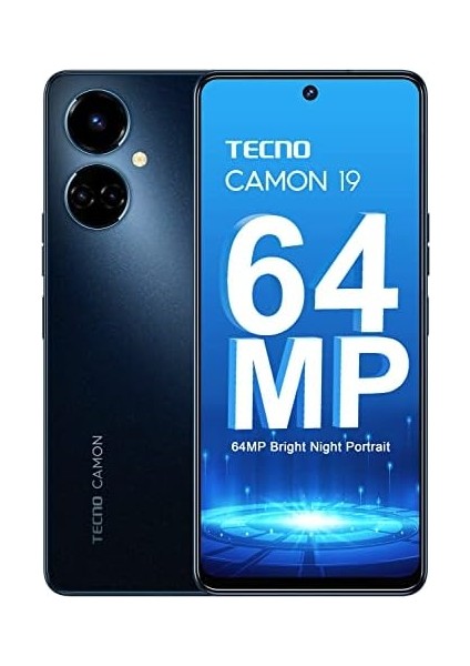 Metrashop Mobile Camon 19 CI6N 6gb Ram 128GB Siyah (Tecno Türkiye Garantili) modelleri