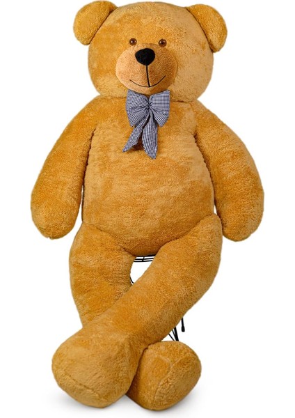 Metrashop Oyuncak Papyonlu Dev Pelüş Ayıcık,papyonlu Ayı,peluş Ayı,yumuşak ve Sevimli Büyük Boy Ayı, Ayı,sarılmalık Ayı,papyonlu Ayıcık,sevgiliye Hediye Ayıcık,dev Ayı,büyük Boy Ayı (160CMKAHVE)