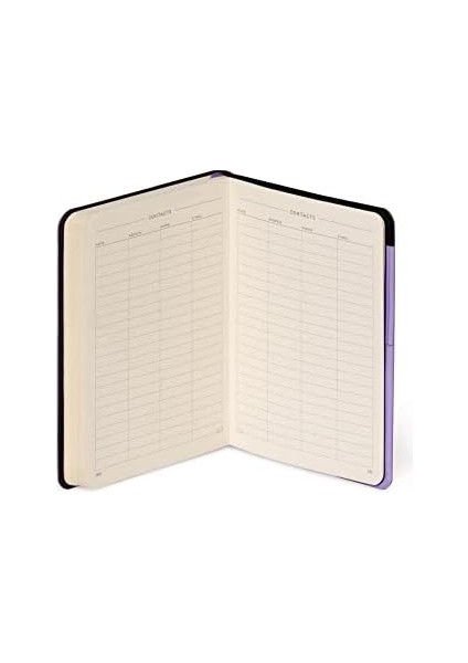 Metrashop - Şeritli Defter, SMALL,192 Sayfa, Yumuşak Pu Kapak, Fsc® Sertifikalı Kağıtta, Fildişi Kağıt 90 G/m², Aylık Planlayıcı, Bölüm, Yer Imi, 9,5X13,5 Cm, Lavanta Rengi fiyatları
