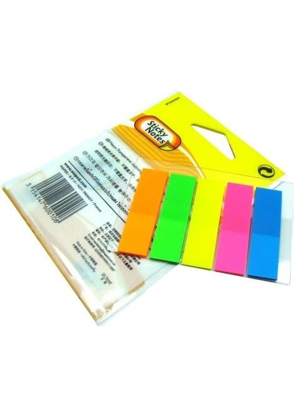 Metrashop Sticky Notes 12 x 44 mm Ayıraç - 100 Etiket