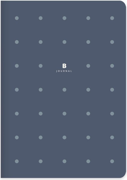 Metrashop Color B. Journal 16X21.5 80 Yp. Noktalı Sert Kapak Defter - Lacivert