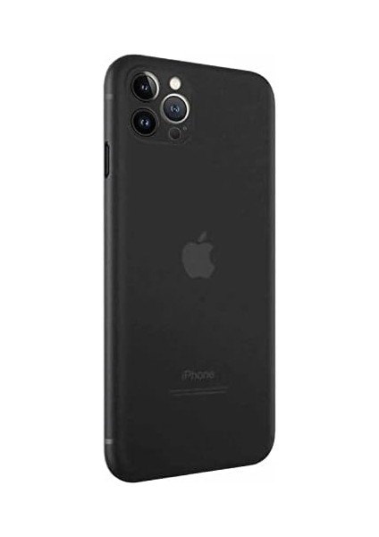 Apple iPhone 13 Pro Kılıf Peipe Matte Silicone Siyah