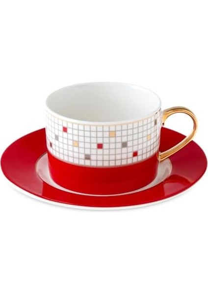 Metrashop Hollie Yılbaşı 15 Parça Çay ve Kahve Seti
