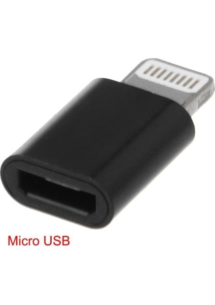 Keepro Micro USB To Lightning Dönüştürücü - iPhone ve iPad Uyumlu, Pratik Adaptör
