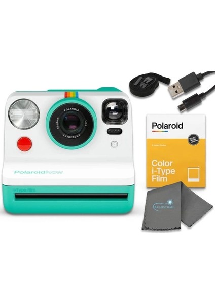 Gen 2 Now I-Tipi Anlık Film Kamerası Red (Gen 2), 16 Film Bundle