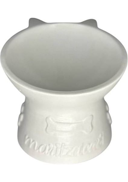 Kedi Figürlü Seramik Mama-Su Kabı modelleri