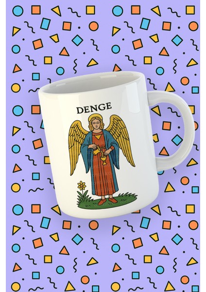 Kartura Koleksiyonu – Tarot Denge Kartı Özel Tasarım Kupa Bardak