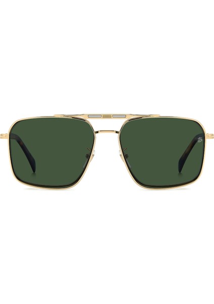 Db 1187/G/C (J5G) 57 | Klipsli Polarize Unisex Yeşil Güneş Gözlüğü