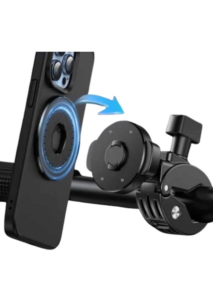 Telefon Tutucu Gidon Bağlantılı Bst-12 Yuvarlak Model