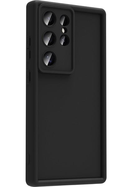 Samsung Galaxy S25 Ultra Kılıf Kamera Korumalı Frm Ananas Kapak - Mürdüm indirimleri