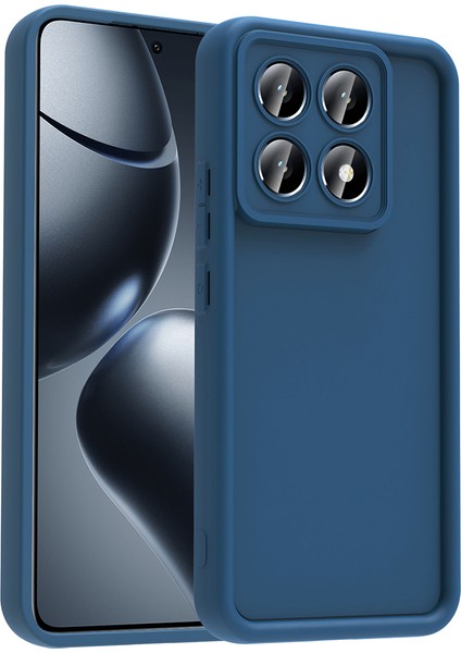 Xiaomi Redmi Note 14 Pro Plus Kılıf Kamera Korumalı Frm Ananas Kapak - Koyu Yeşil