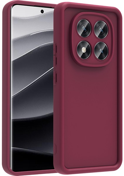 Xiaomi Redmi Note 14 Pro Plus Kılıf Kamera Korumalı Frm Ananas Kapak - Koyu Yeşil
