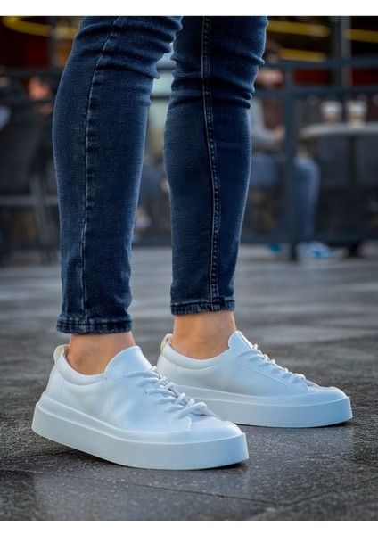 BA500 Boa Özel Termo Taban Beyaz Casual Erkek Ayakkabı