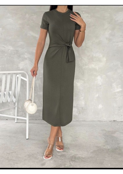 Kadın Oys Kumaş Maxi Elbise fiyatları