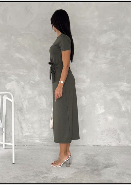 Kadın Oys Kumaş Maxi Elbise modelleri