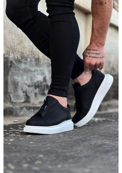 Wagoon WG010 Siyah Cilt Erkek Casual Ayakkabı fiyatları