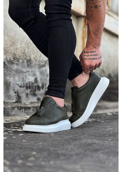 Wagoon WG010 Haki Erkek Casual Ayakkabı